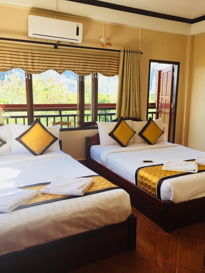 Mountainview Riverside Boutique Hotel Vang Vieng Eksteriør bilde