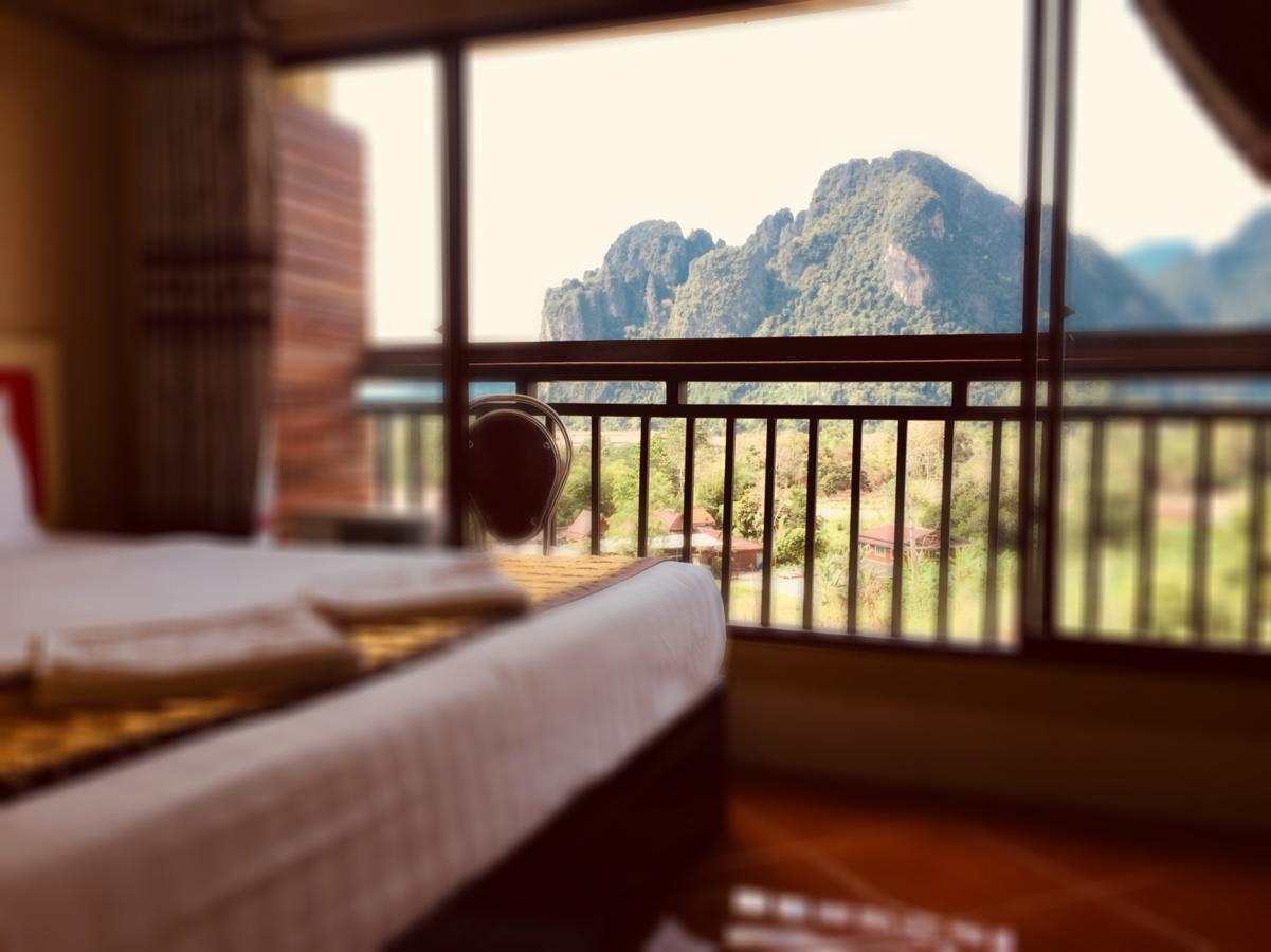 Mountainview Riverside Boutique Hotel Vang Vieng Eksteriør bilde
