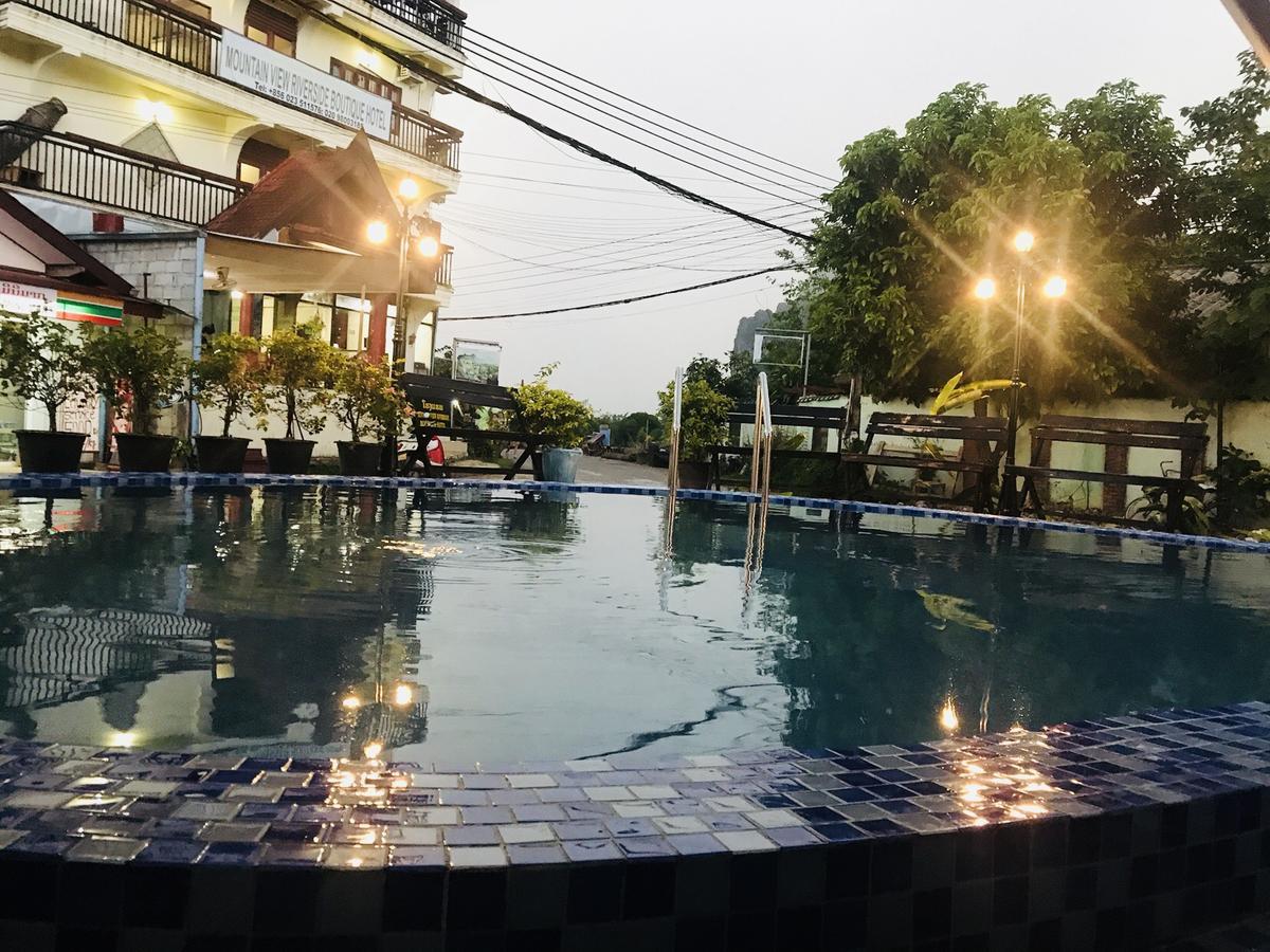 Mountainview Riverside Boutique Hotel Vang Vieng Eksteriør bilde