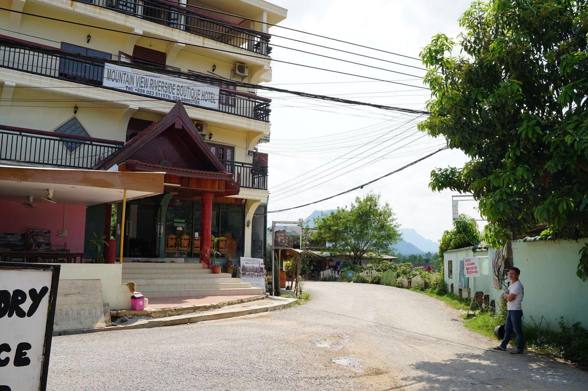 Mountainview Riverside Boutique Hotel Vang Vieng Eksteriør bilde