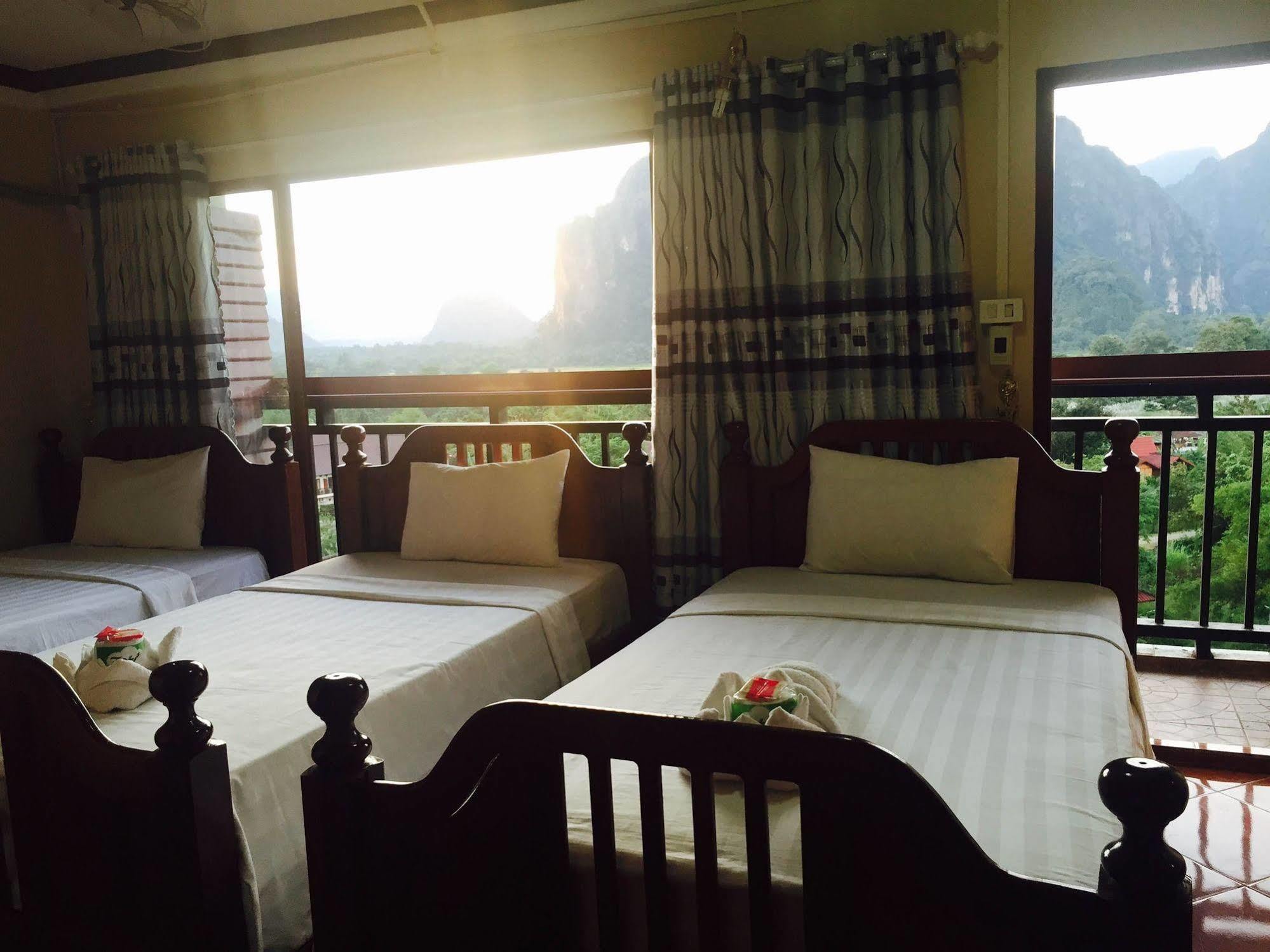 Mountainview Riverside Boutique Hotel Vang Vieng Eksteriør bilde