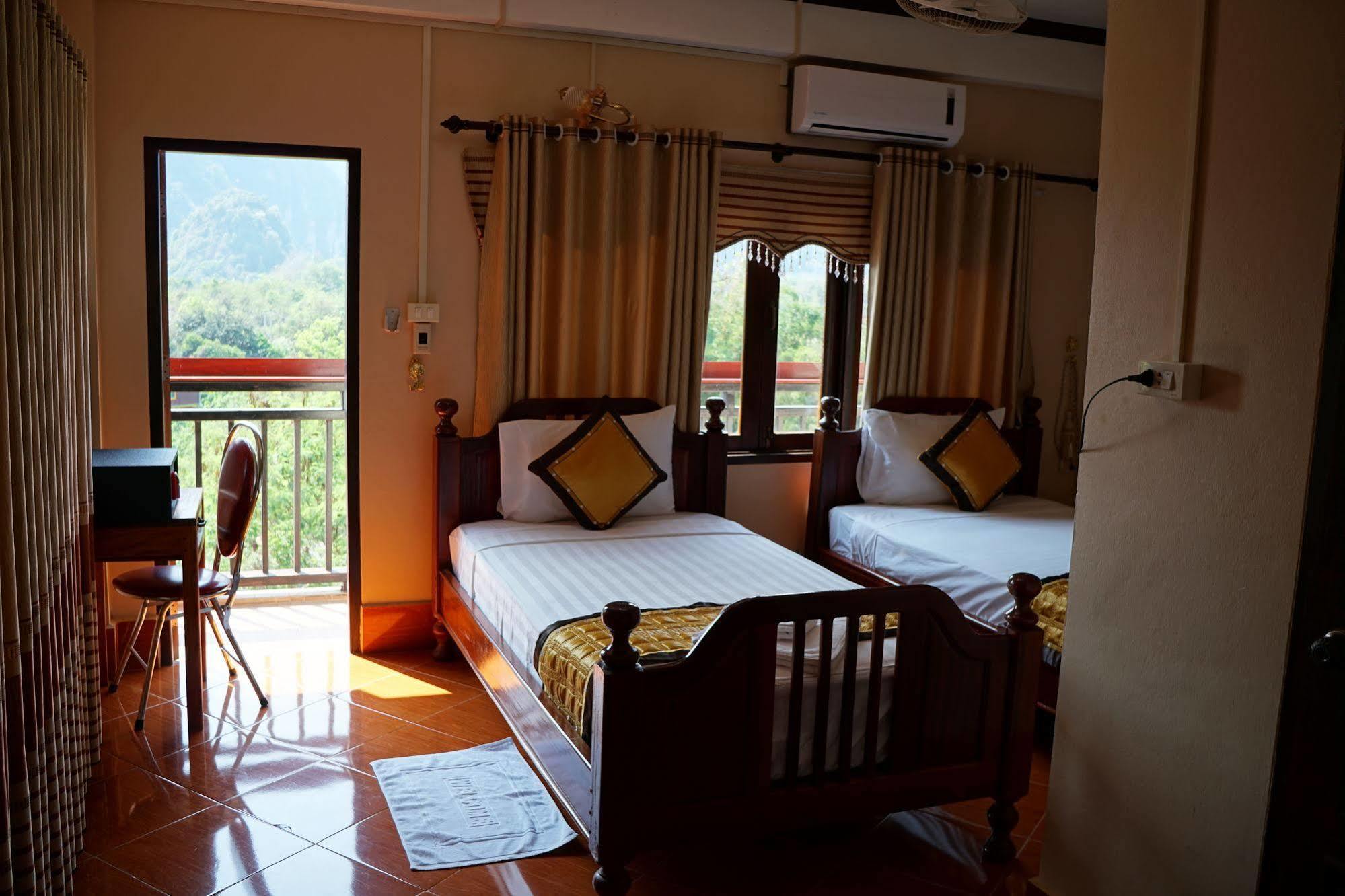 Mountainview Riverside Boutique Hotel Vang Vieng Eksteriør bilde